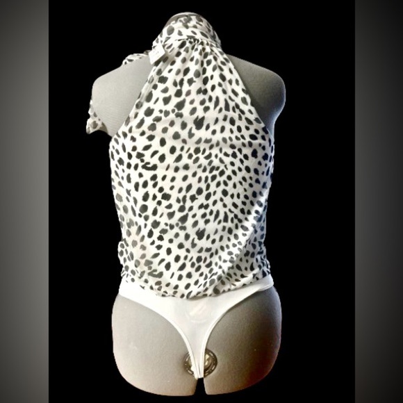 NWT, Express animal print body suit Sz Sm - Picture 2 of 3